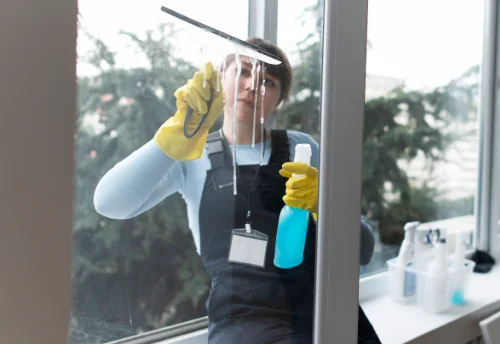 Nettoyage de vitres intérieures et extérieures à Vinezac